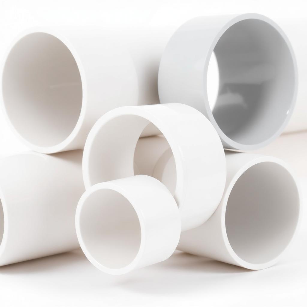 PVC-rör 50 mm × 3 m
